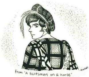 A Scotsman on a horse